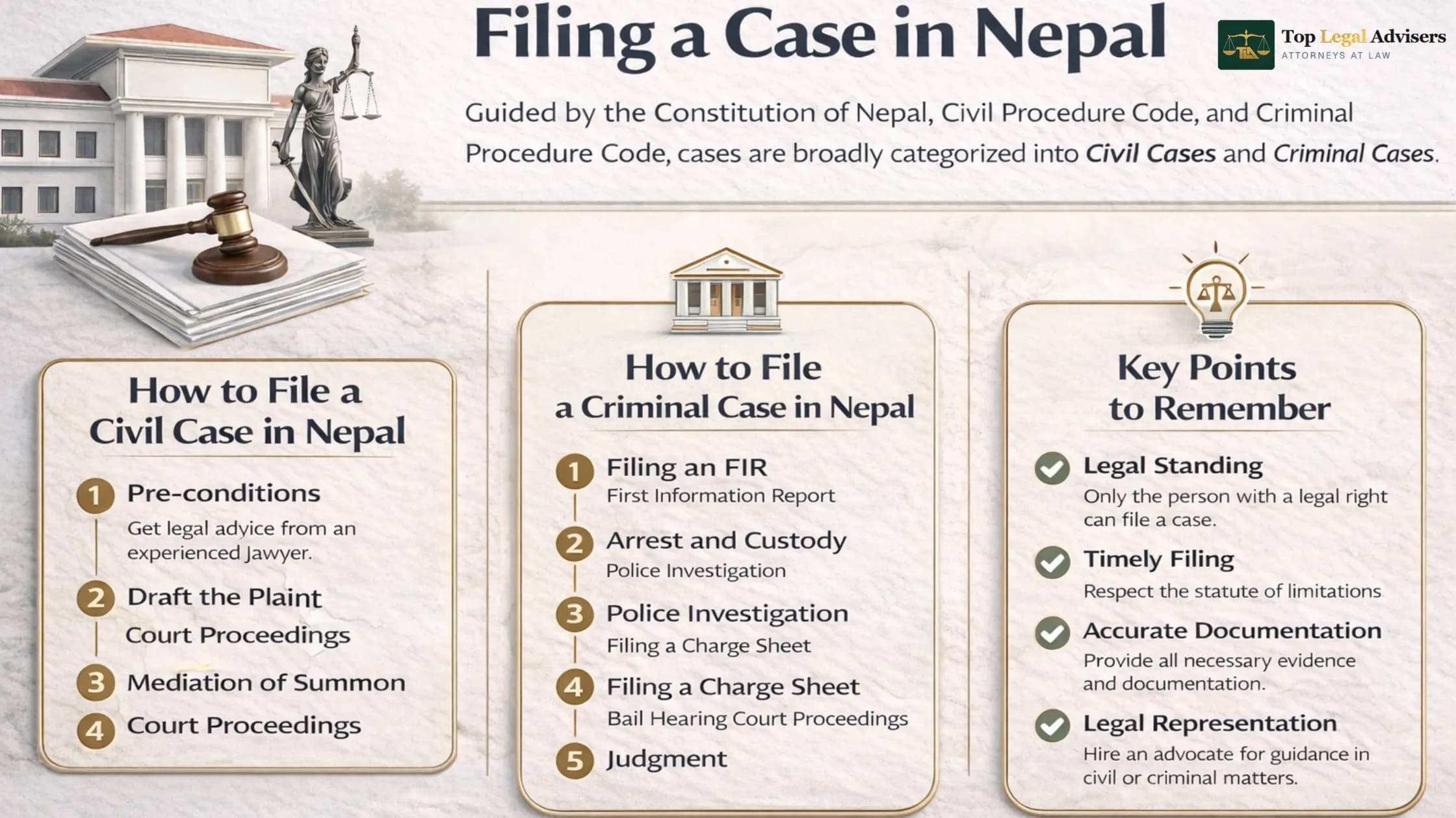 Filing A Case In Nepal